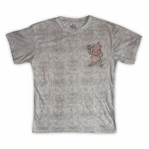 Disney Winnie the Pooh Stop and Smell the Flowers T-Shirt XS Vintage Look